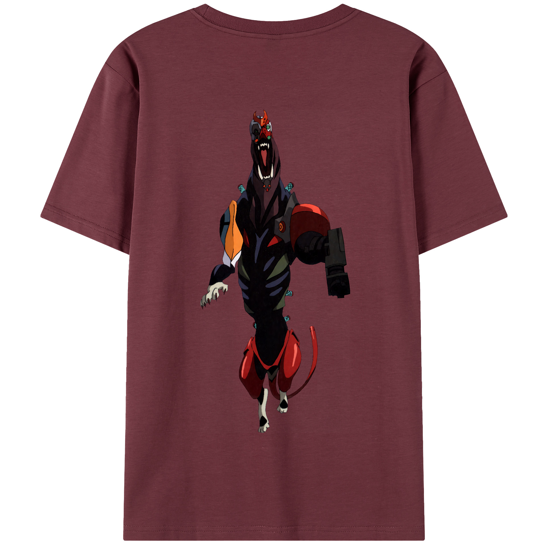 （画像用） EVA 新世紀エヴァンゲリオン 綿100％半袖Tシャツ（背面プリント）